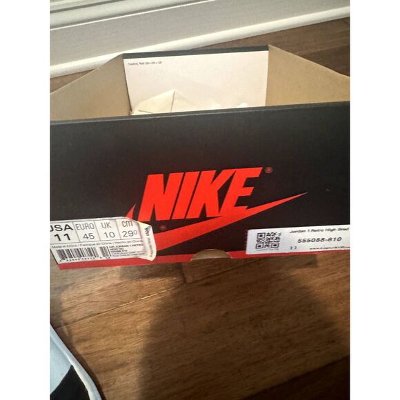 Jordan 1 High Bred Toe Clean main image 5